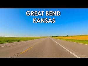 Great Bend, Kansas 4K scenic drive | S9 E30