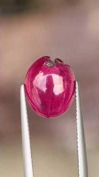 Cutting and polishing a ruby ​​❤️ for a customer. 😊 #KannikaManeeLimited #Kmgemstonethai #Gemston...