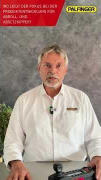 PALFINGER Vertriebsleiter im Kurzinterview: Abroll- / Absetzkipper