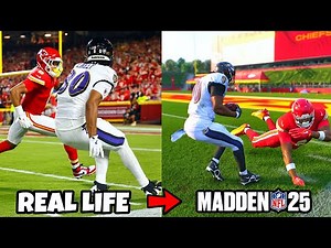 I Recreated TOP PLAYS From NFL Week 1 in Madden 25!