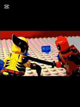 Deadpool vs Wolverine lego stop motion teaser trailer