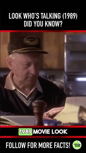 Did you know THIS about LOOK WHO’S TALKING (1989)? Fact 2