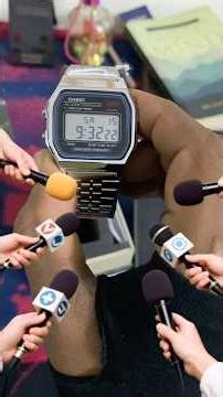 Casio vintage series A159W watch unboxing 🥳🙃 #casio #casiowatch #gift #myself #ootd