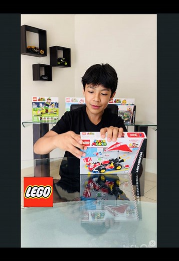 Construye tu propia pista con LEGO Súper Mario