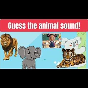 Guess the Animal Sound 🐾 | Fun Quiz Game for Kids | Learning Animals