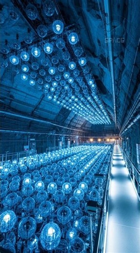 Surrounded by Ghost Particles #trending #shortvideo #particles