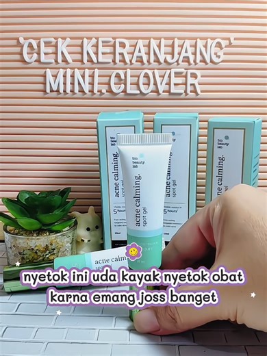 andalanku kalo jerawat nongol #biobeautylab #acnetreatment #acnespotgel #totoljerawat #jerawat