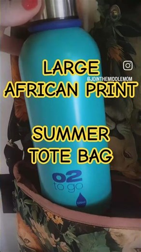 Everyone needs a pretty & practical tote bag!