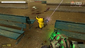 抓不住的皮卡丘，杀不死的小鸡丨GMOD直播录像集锦