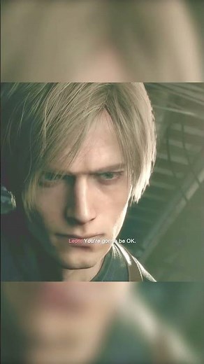 he's so reassuring😭❤️ #leonkennedy #residentevil #residentevilrequiem #residentevil4remake #explore