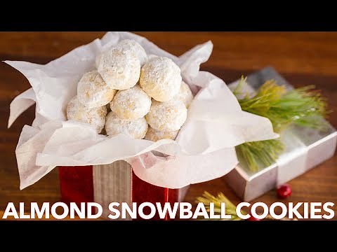 How To Make Snowball Almond Cookies - Classic Holiday Recipe