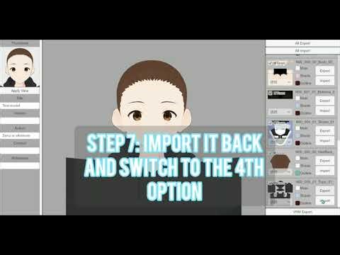 How to make transparent vroid textures WITHOUT UNITY!