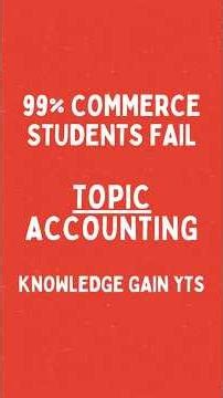 99% Commerce student will fail this quiz #shorts #quizchallenge #quiz #commerce