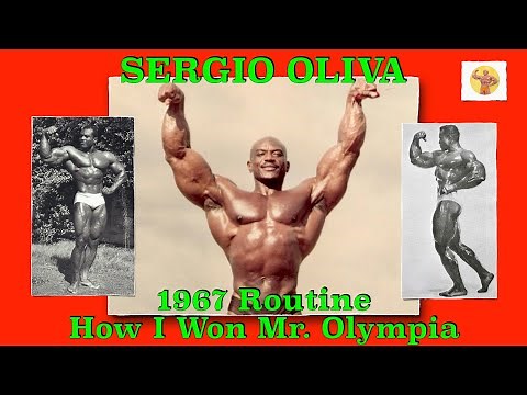 Sergio Oliva The Myth Mr Olympia Routine | How Sergio The Myth Trained for The Mr. Olympia