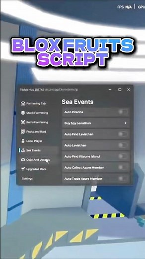 [New Update] Blox Fruits Script - Auto Farm, Fruit Sniper, Rain Fruit, Dupe & More