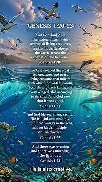 God Filled the Seas and Skies with Life | Genesis 1:20–23