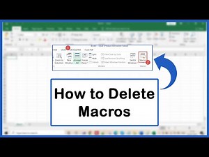 How To Delete Macros In Excel (Remove Macros From An Excel File)