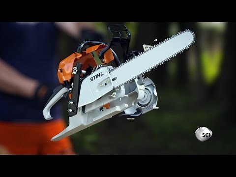 Here's how a chainsaw works