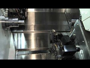 Dual Spindle Dual Turret Swiss Machine -- Expand Machinery