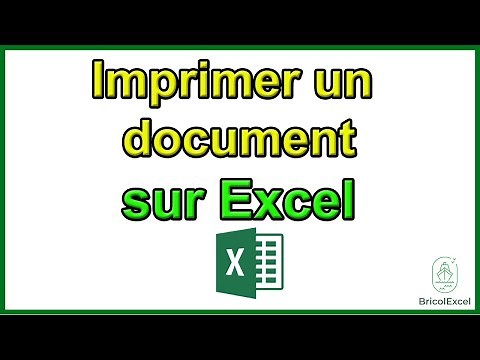 Comment imprimer un document sur Excel