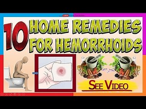 Hemorrhoids Home Treatment Relief Recipes