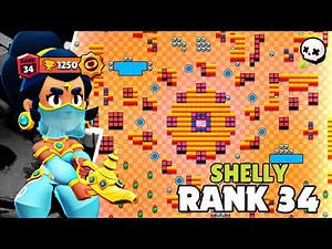 SHELLY RANK 34 IN SOLO SHOWDOWN 🥵[MAX TIER]🏆