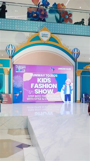 Little stars stealing the spotlight 🌟💃🕺 From fearless walks to camera-ready poses, our tiny trendsetters owned the runway like true pros. 💥👠 Runway to 2026, powered by Leisure Club at DSF. | Dolmen Mall Lahore