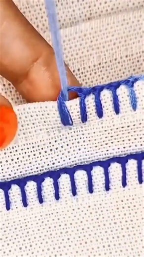 how to sew thread on fabric to make it look more attractive