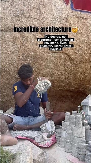 Incredible architecture 🤯 #music #travel #hampi #architecture #historical #history #historyfacts