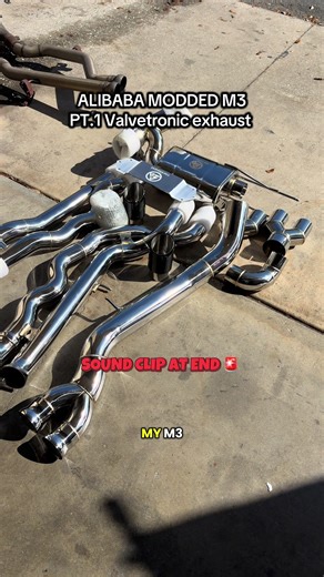 Alibaba Modded BMW F80 M3: Valvetronic Exhaust