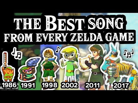 The BEST Song From Every Zelda Game