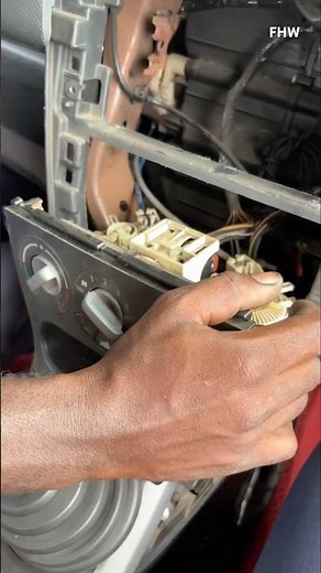 Car ac switch full set remove mechanic #shorts #trending #ac #cartips #carmechanic #1m
