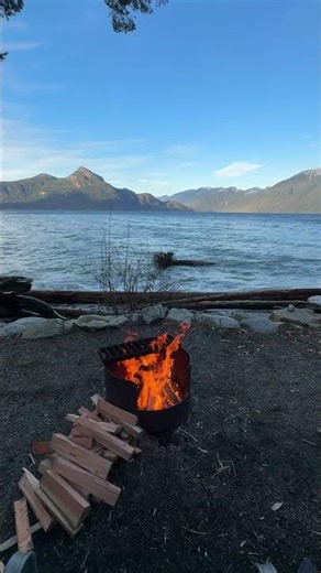 Winter camping 📍Squamish