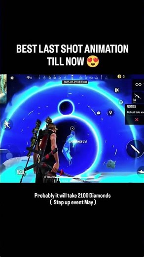BEST LAST SHOT ANIMATION #batidao #freefire #shorts #viral