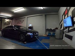 Mercedes E 220D 194cv AUTO Reprogrammation Moteur @ 220cv Digiservices Paris 77 Dyno