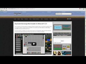 How to Install Equivalent Exchange Mod Really Fast