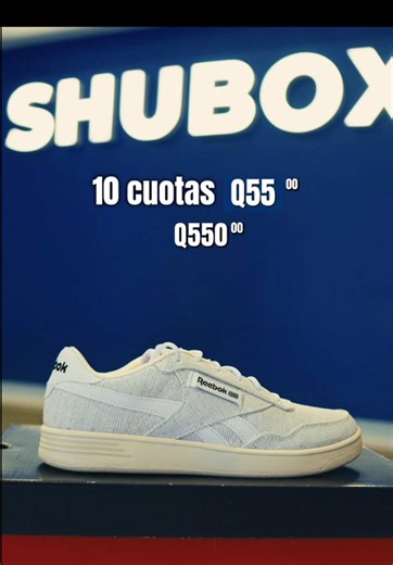 Ven a ShuBox y llévate estos Reebok #shuboxgt #metronorte #reebok