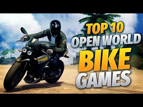 Top 10 Open World Games For Riding Bikes | Open World Bike Games 2022