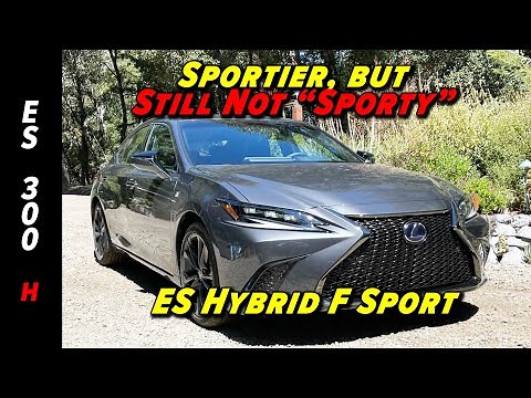 The 2022 Lexus ES 300h F Sport Makes Hybrid Luxury More Appealing