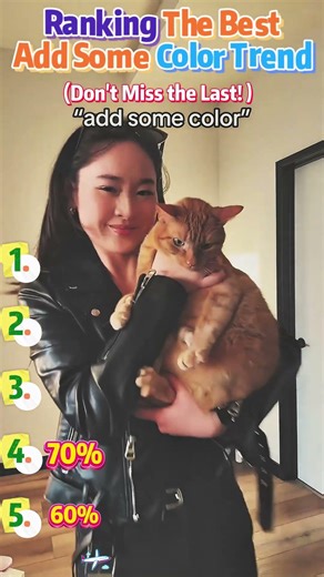 Ranking The Best Add Some Color Trend 👀💖 #shorts #addsomecolor #glowup #transitiontrend #viral (6)