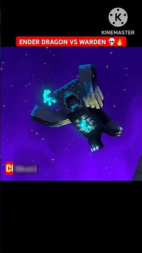 Wardon vs Ender Dragon animation part 2 #shorts #minecraft #gaming #viral #animation #warden