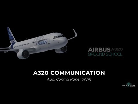 A320 Communication - Audi Control Panel (ACP)