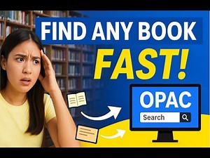Mastering Library Catalogues: Book, Card, OPAC & More|| How to Find Any Book in Seconds!