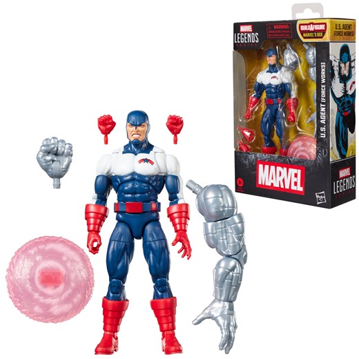 Marvel Legends Series U.S. Agent (Force Works), Avengers and Marvel Comics Action Figure | Zavvi UK