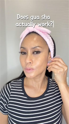 Does Gua Sha Actually Work? Esthetician Shows the Right Technique ✨