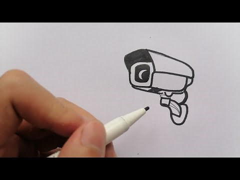 Cómo dibujar una cámara/How to draw a camera