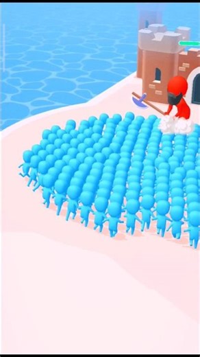 Count Masters Gameplay Walkthrough - Massive Crowd vs. Giant Boss!#CountMasters #GamingShorts