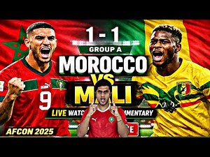 Morocco vs Mali | Africa Cup of Nations Group A | Scores & Commentary Watchalong