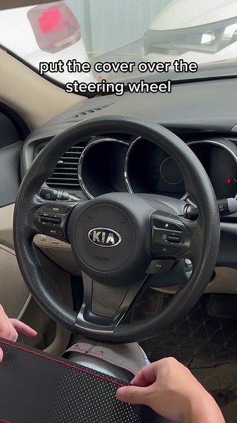 DIY Kia Steering Wheel Cover Installation Tutorial