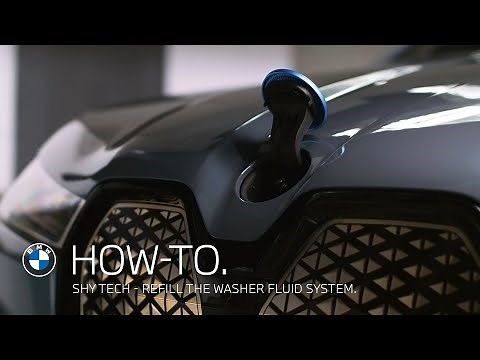 Shy Tech - Refill The Washer Fluid System | BMW How-To
